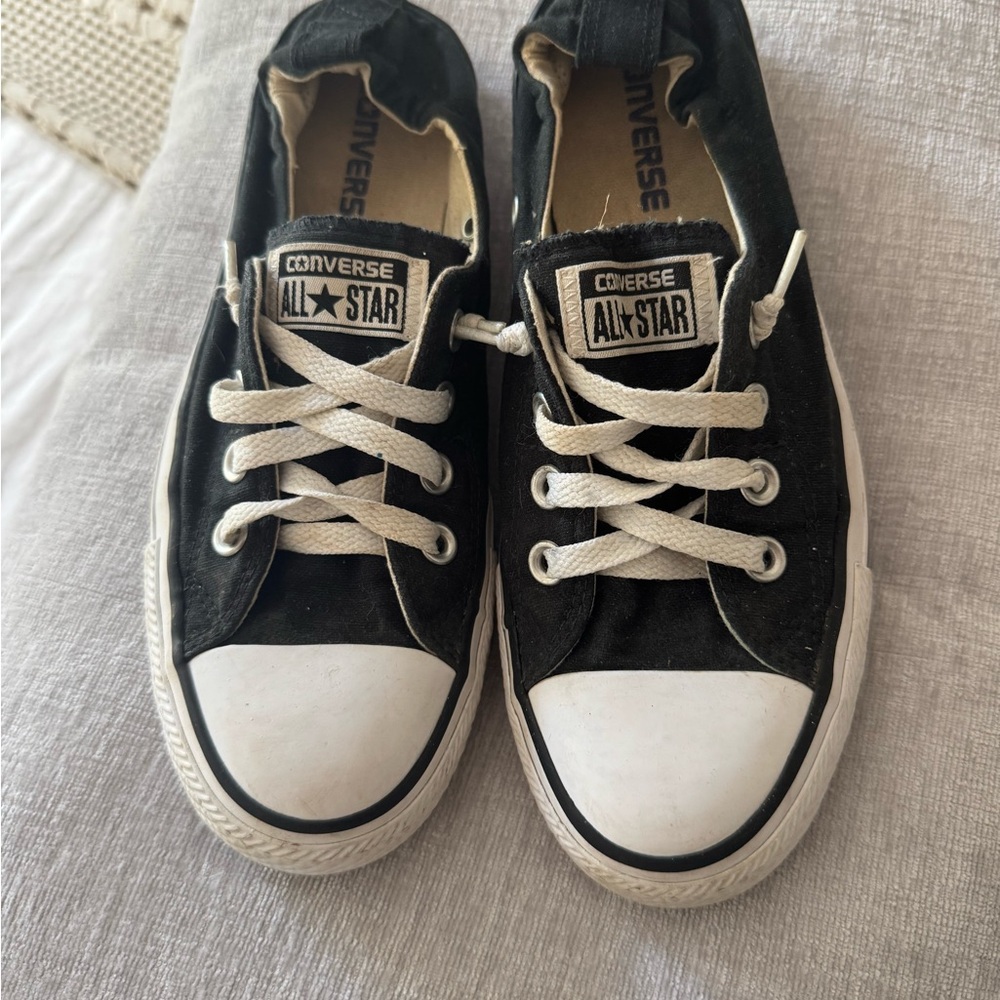 Converse Womens Black and White Sneakers